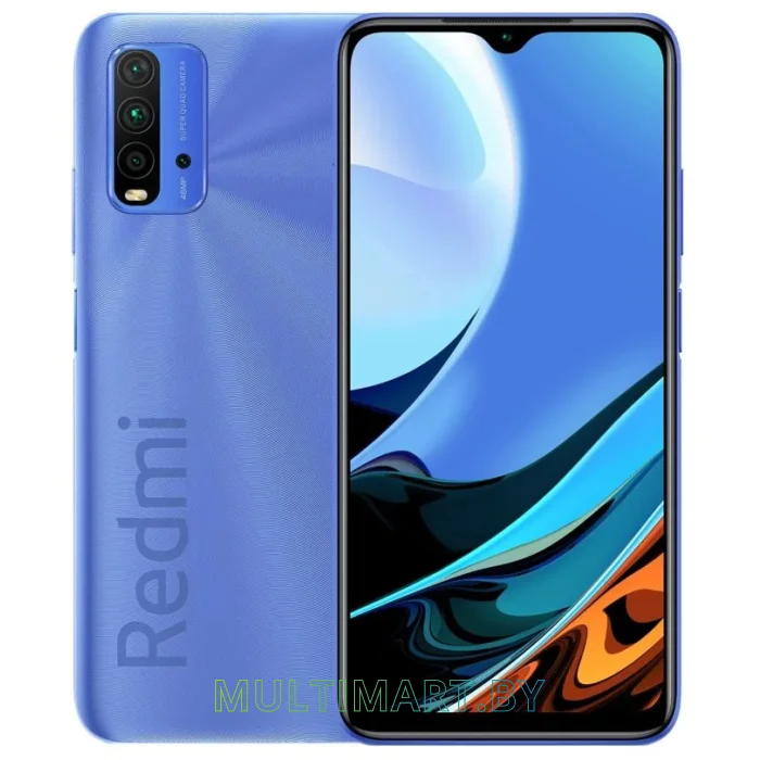 Смартфон Xiaomi Redmi 9T 4GB/64GB без NFC (Twilight Blue)